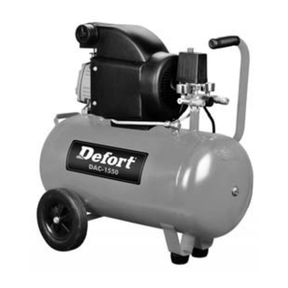 Defort DAC-1550 Bedienungsanleitung