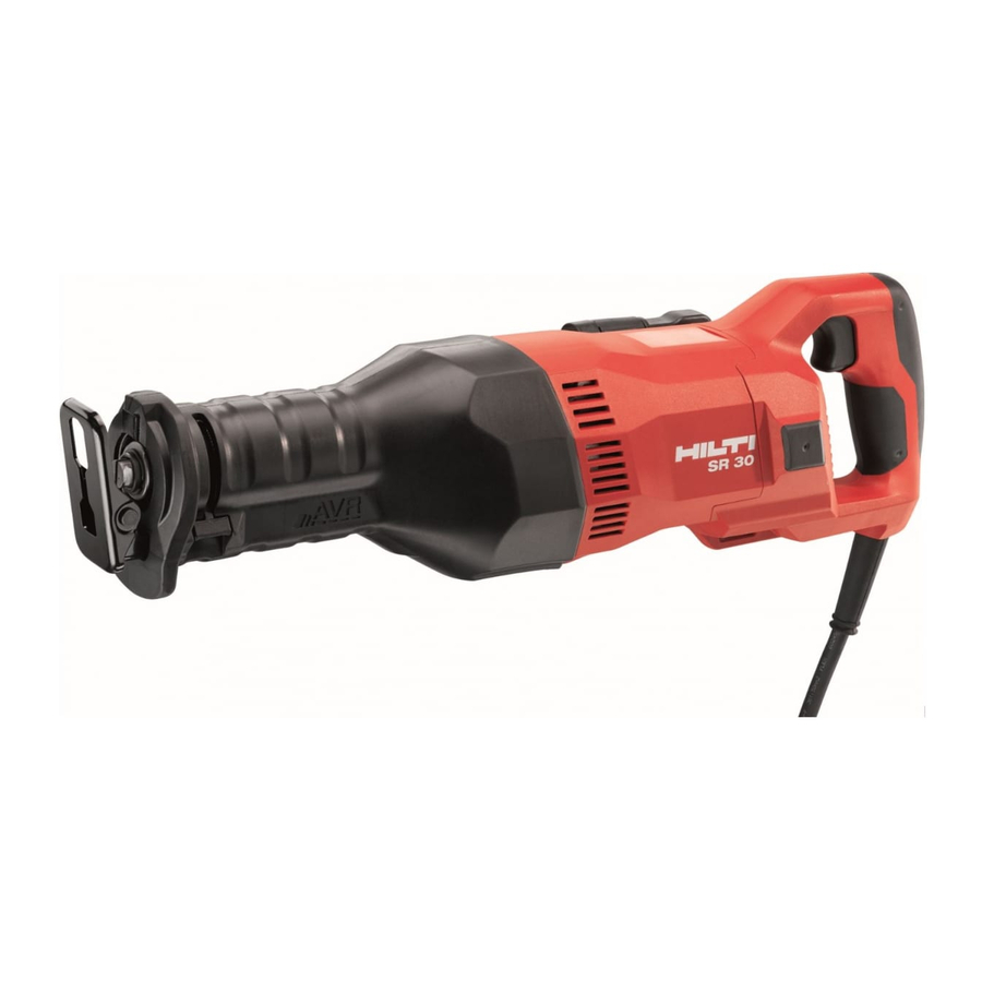 Hilti SR 30 Original Bedienungsanleitung