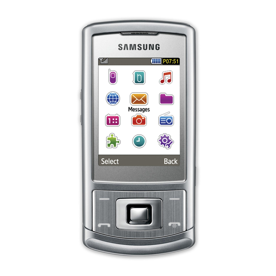 Samsung GT-S3500i Benutzerhandbuch