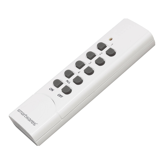 Smartwares SH5-TDR-F Bedienungsanleitung