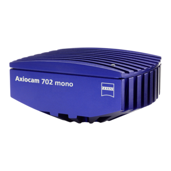 Zeiss Axiocam 702 mono Handbuch