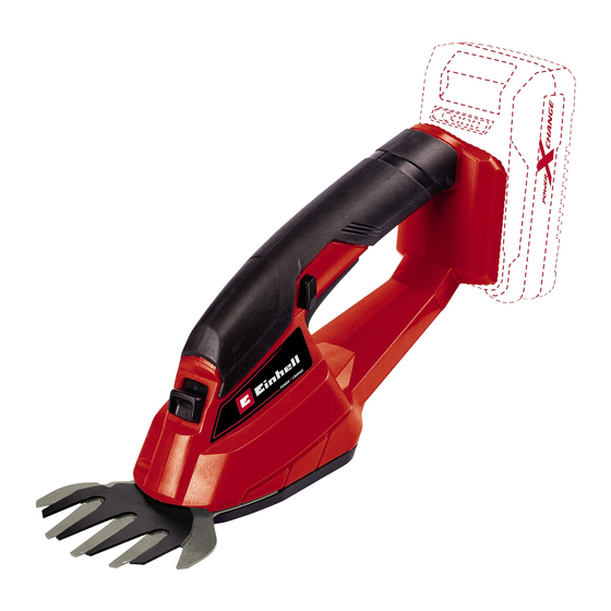 EINHELL GE-CG 18/1 Li Originalbetriebsanleitung