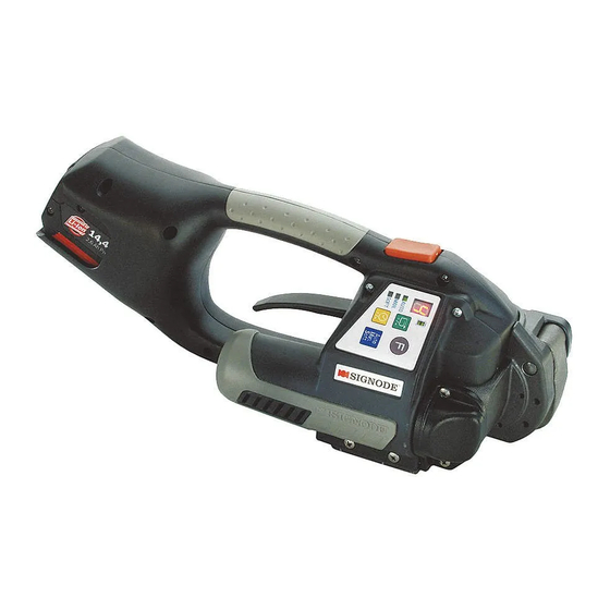 Signode BXT2 Bedienerführung