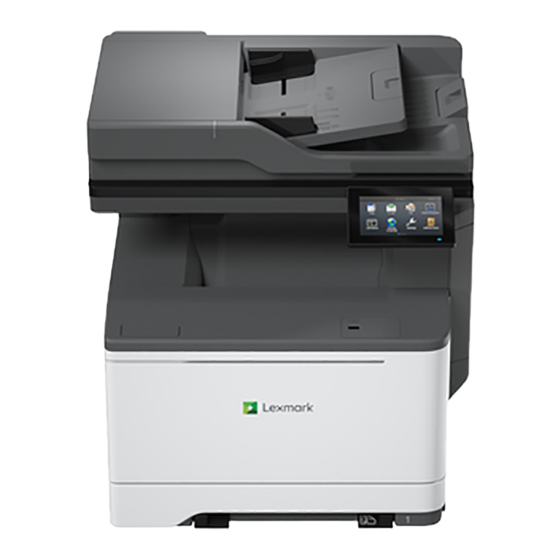 Lexmark CX532 Benutzerhandbuch