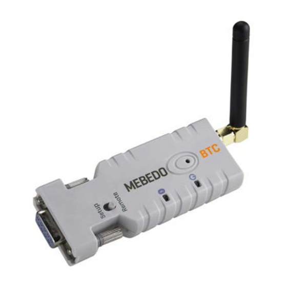 MEBEDO BTC Installationsanleitung