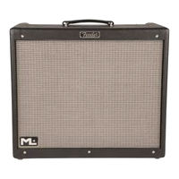 Fender Hot Rod DeVille ML Bedienungshandbuch