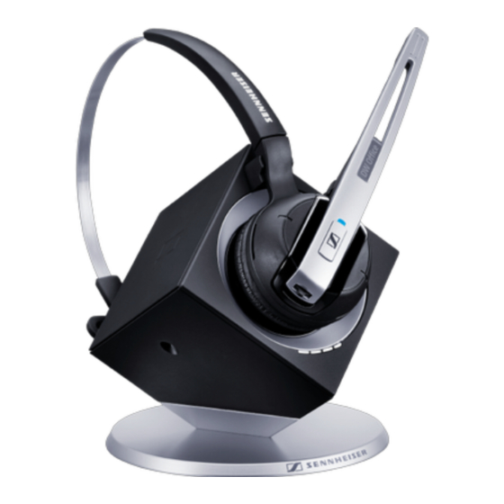 Sennheiser DW BS Installationsanleitung