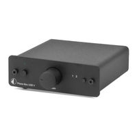 Pro-Ject Audio Systems Phono Box USB V Bedienungsanleitung