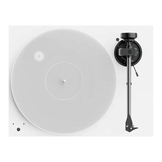 Pro-Ject Audio Systems X1 Installations-Handbuch