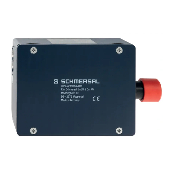 schmersal AZM 415 Betriebsanleitung