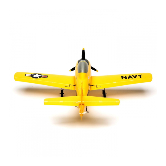 HobbyZone UM T-28 Trojan S Bedienungsanleitung
