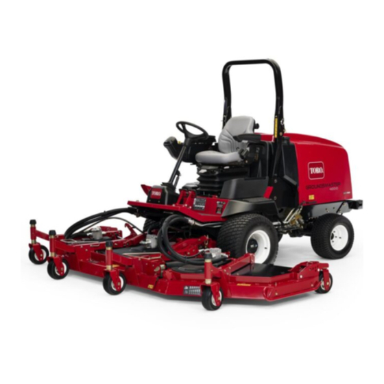 Toro Groundsmaster 4100-D Bedienungsanleitung