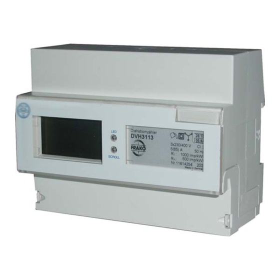 FRAKO EMC 1203 DVH Betriebsanleitung