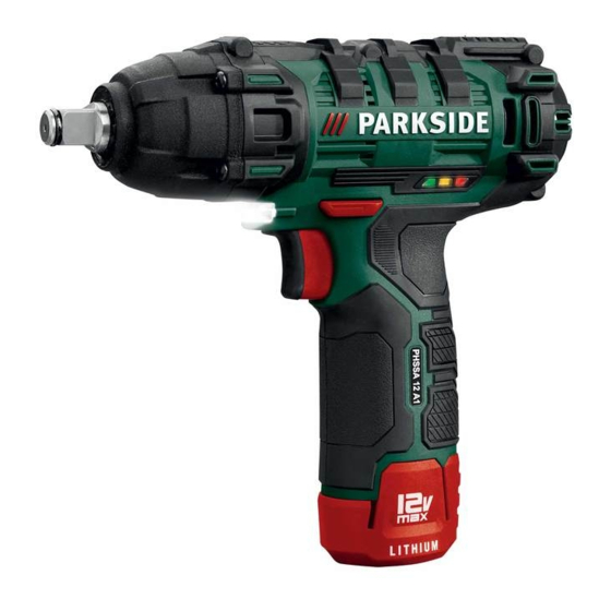 Parkside PHSSA 12 A1 Originalbetriebsanleitung