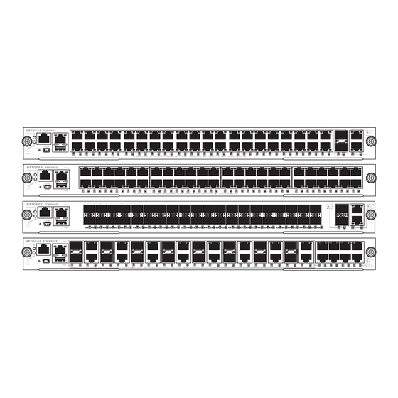 NETGEAR ProSAFE M6100 Serie Installation