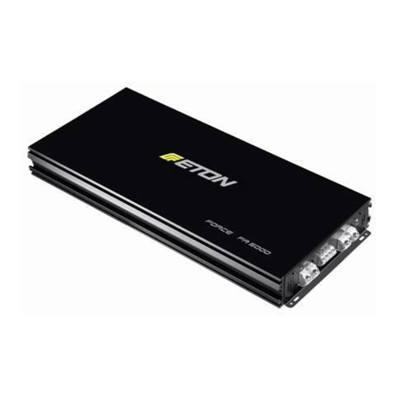 Eton FORCE FA 5000 Bedienungsanleitung