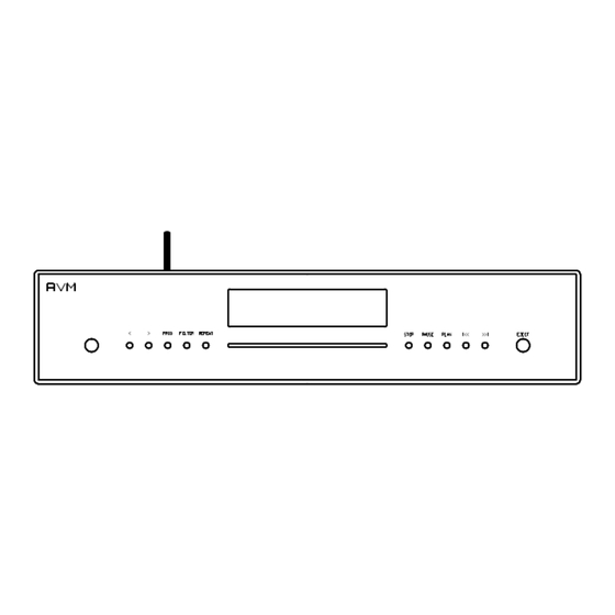 AVM EVOLUTION MP 3.2 Bedienungsanleitung