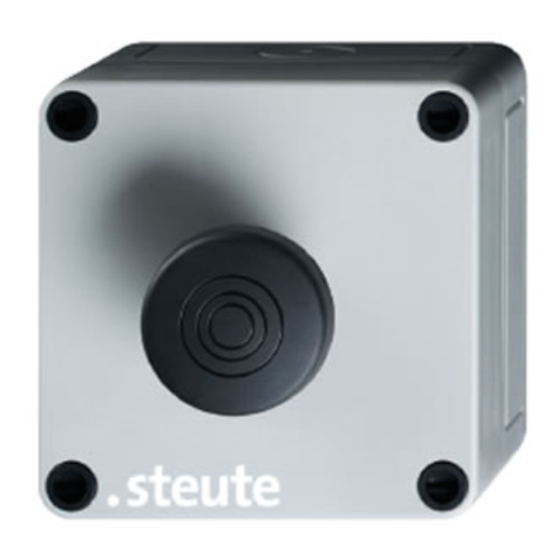 steute RF BF 72 EN868 Montage- Und Anschlussanleitung
