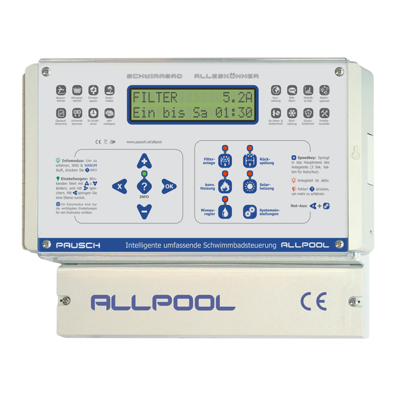 Pausch ALLPOOL Installationshandbuch