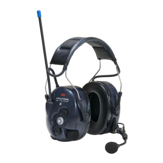 Peltor WS LiteCom MT53H7A4410WS5 Kurzanleitung