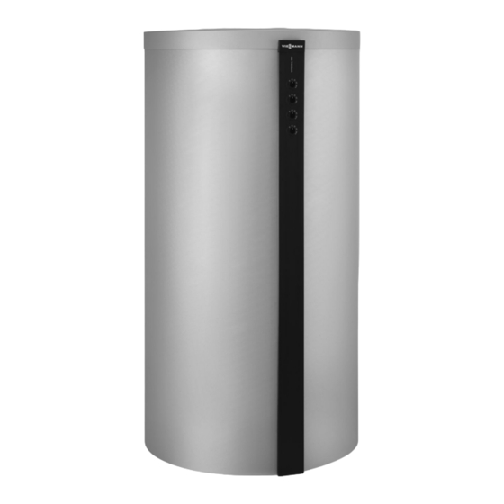Viessmann Vitocell 100-E Typ SVPA Montage- Und Serviceanleitung