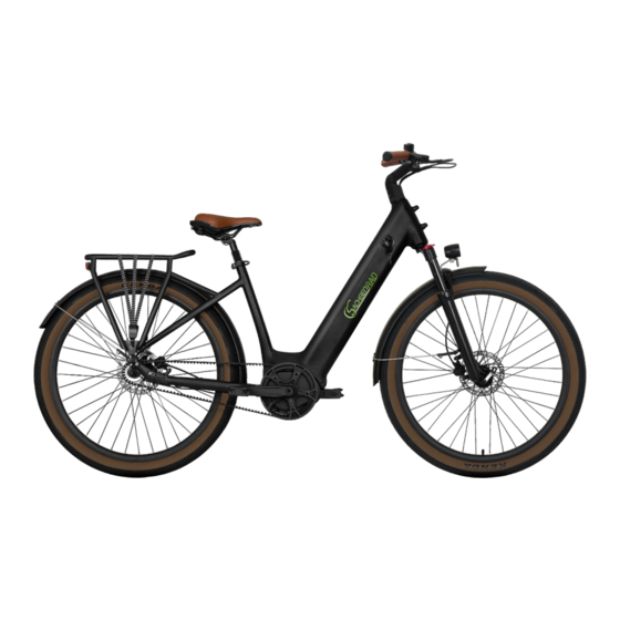 SachsenRad E-SUV-CityBike C5R Centro Bedienungsanleitung