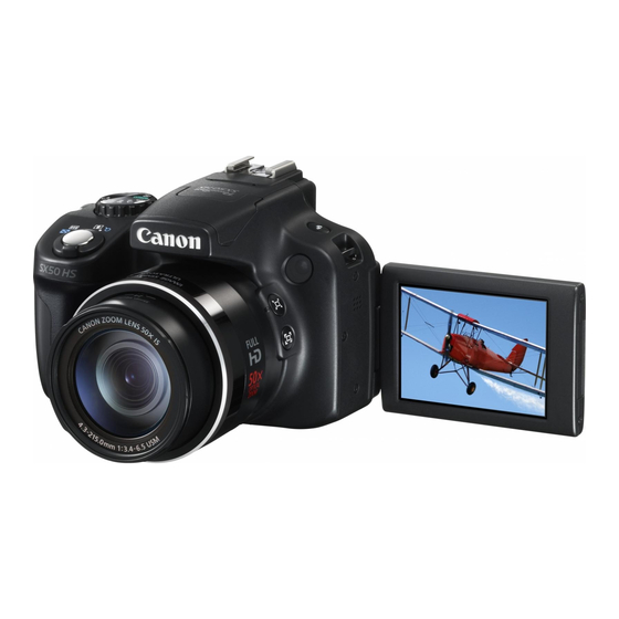 Canon PowerShot sx50 HS Benutzerhandbuch