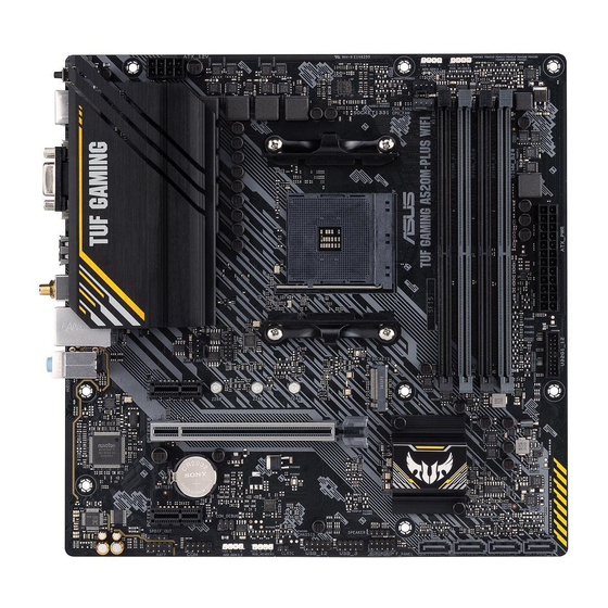 Asus TUF Gaming A520M-Plus Bedienungsanleitung