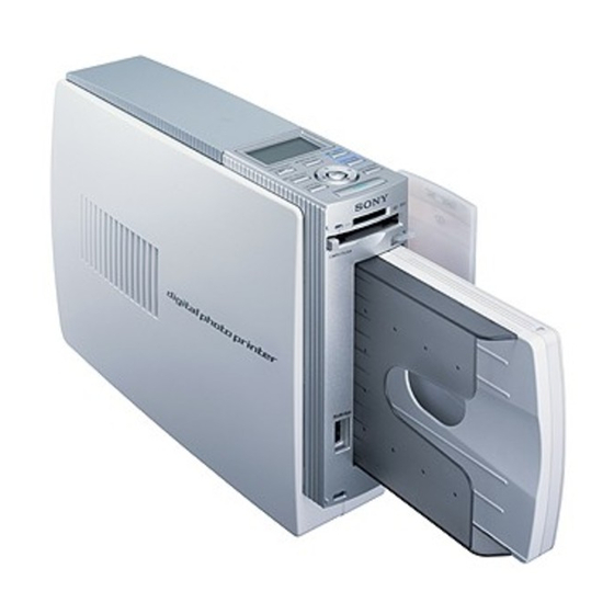 Sony DPP-EX50 Bedienungsanleitung
