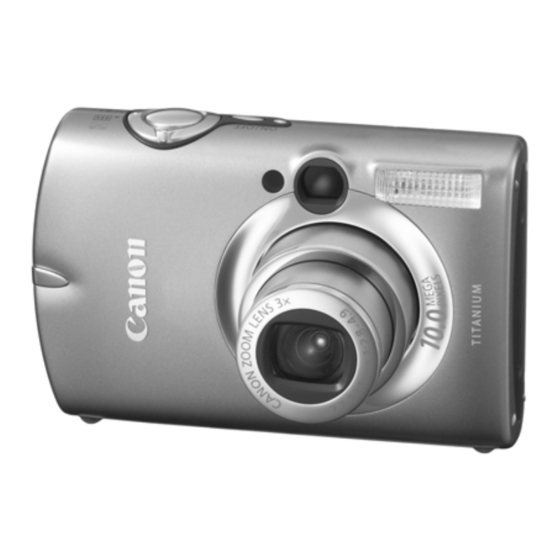 Canon Digital Ixus 900 Ti Benutzerhandbuch