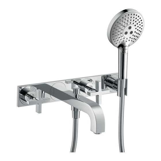 Hansgrohe Axor Citterio 39441 Serie Montageanleitung