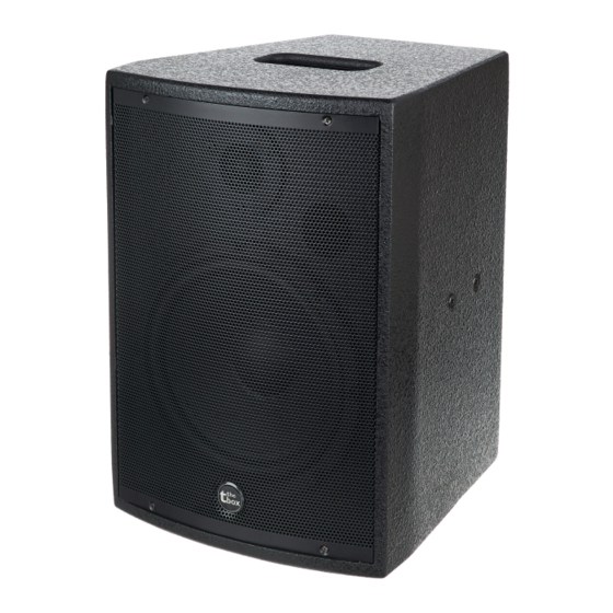 thomann the box Six Mix Eight Bedienungsanleitung