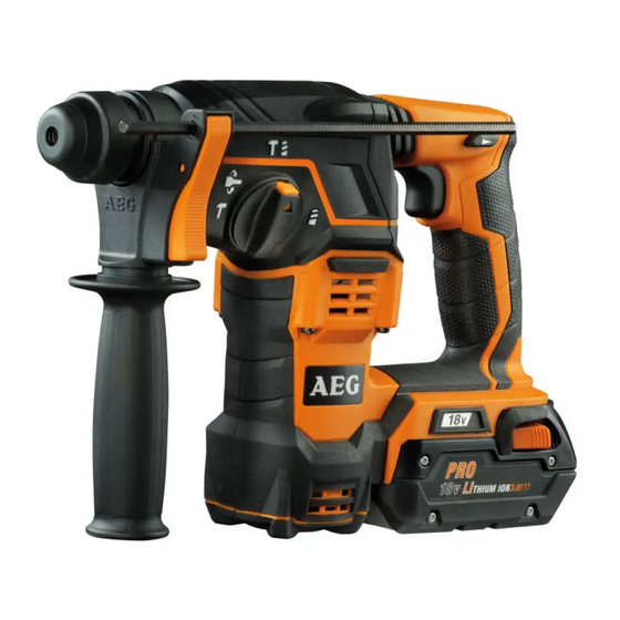 AEG BBH 18 Originalbetriebsanleitung