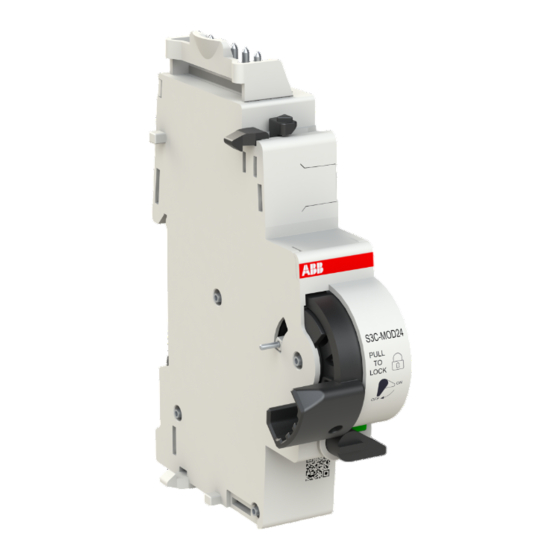 ABB S3C-MOD24 Kurzanleitung