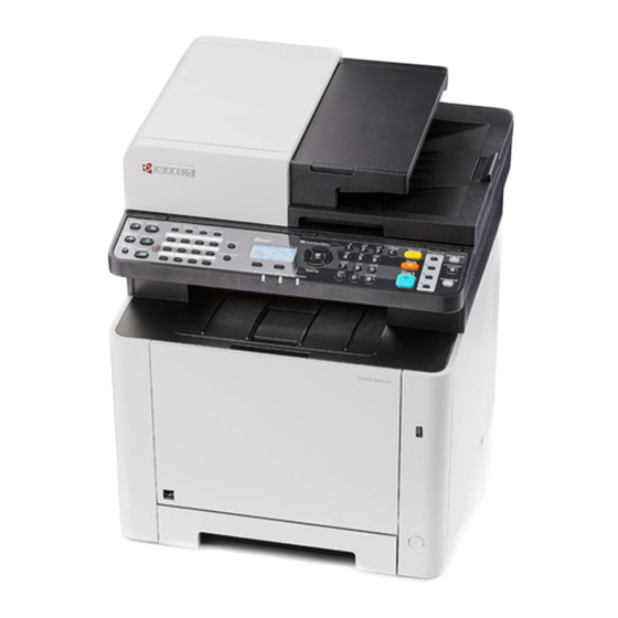 Kyocera ECOSYS M5521cdn Bedienungsanleitung