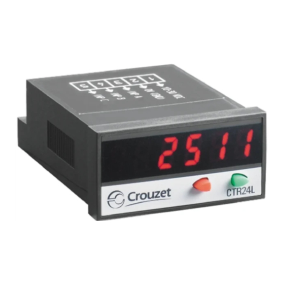 Crouzet CTR24L-2511 Bedienungsanleitung