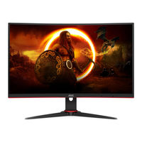 AOC C27G2E/BK Bedienungsanleitung