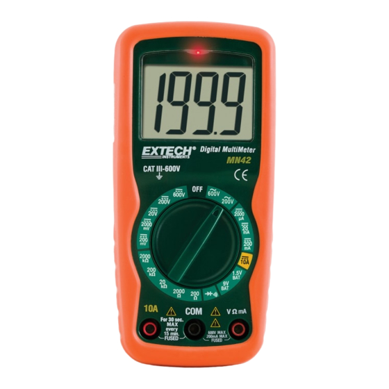 Extech Instruments MN42 Benutzerhandbuch