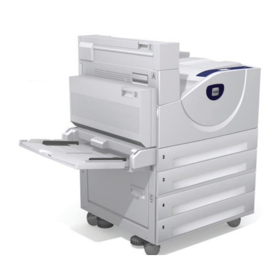 Xerox Phaser 5550 Installationsanleitung