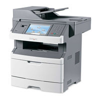 Lexmark X46x Series Benutzerhandbuch