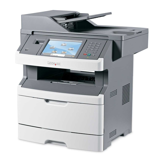 Lexmark X46x Series Benutzerhandbuch