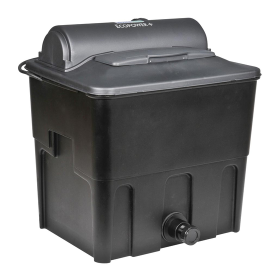 Hozelock Ecopower 8000 Bedienungsanleitung