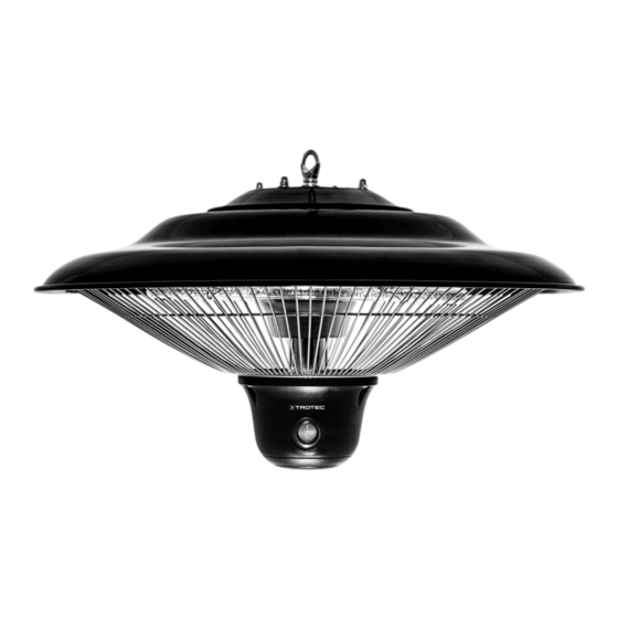 Trotec IR 1500 SC Bedienungsanleitung