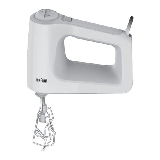 Braun MultiMix 3 Bedienungsanleitung