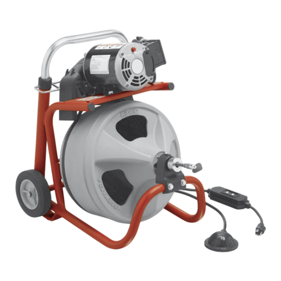 RIDGID K-400 Bedienungsanleitung