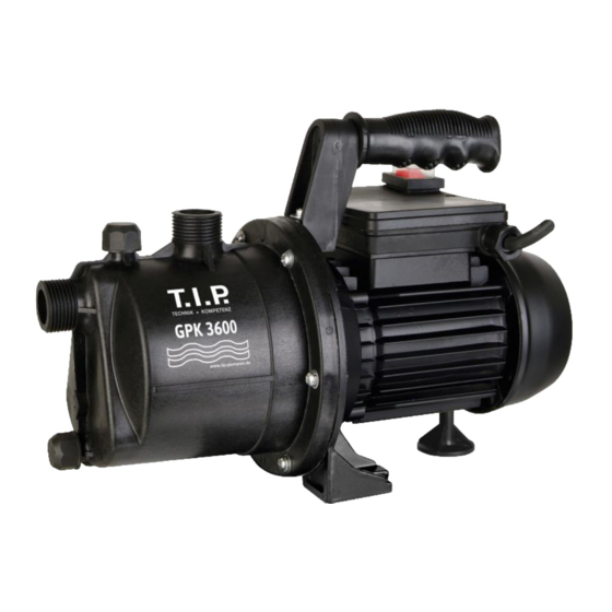 T.I.P. GPK 3600 Handbücher