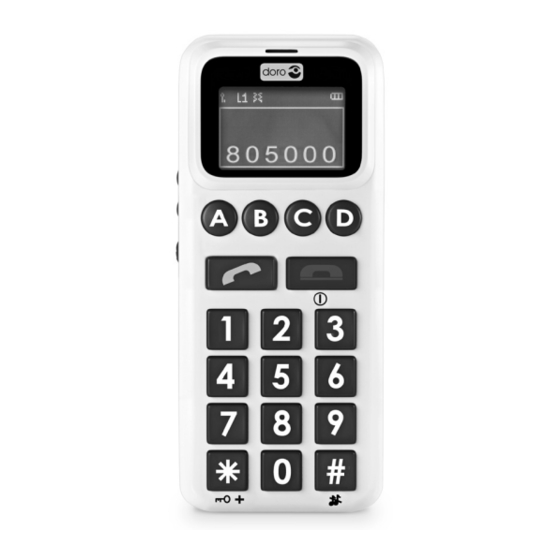 Doro HandleEasy 326GSM Handbücher