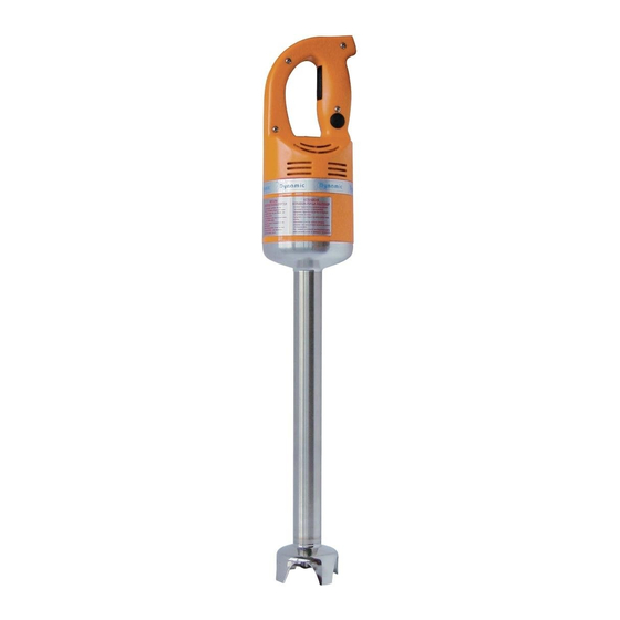 Dynamic Master standard Dyna Speed Control Bedienungs- Und Wartungsanleitung