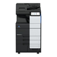 Konica Minolta bizhub C550i Ergänzungen Zum Bedienungshandbuch