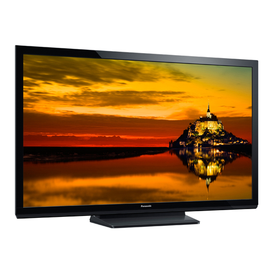 Panasonic TX-P42X60E Bedienungsanleitung